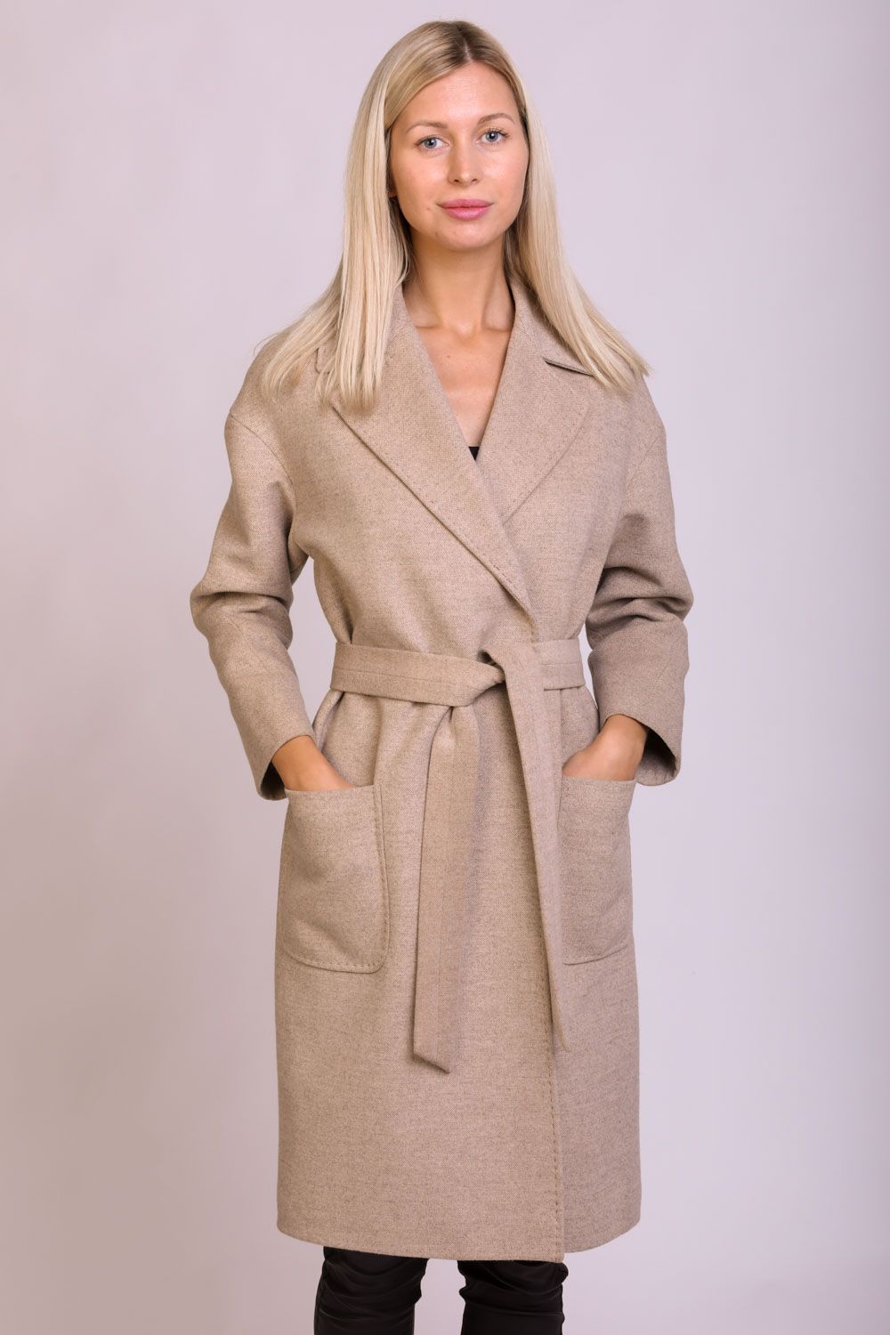 Женское пальто из кашемира 46947